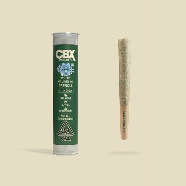 CBX White Walker OG Preroll CBX White Walker OG Preroll