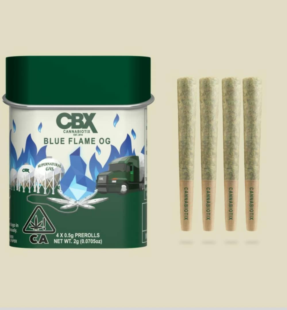 CBX Blue Flame OG Preroll CBX Blue Flame OG Preroll